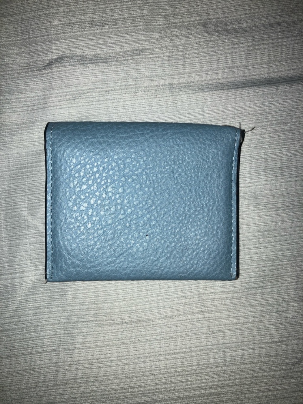 Blue wallet